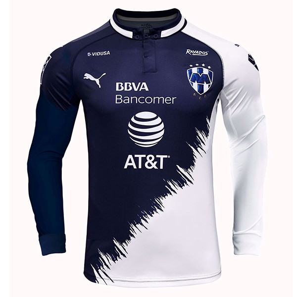 Camiseta Monterrey Replica Tercera Ropa ML 2018/19 Azul